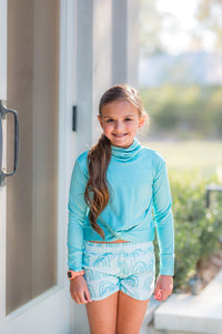 Aqua Basic Turtleneck