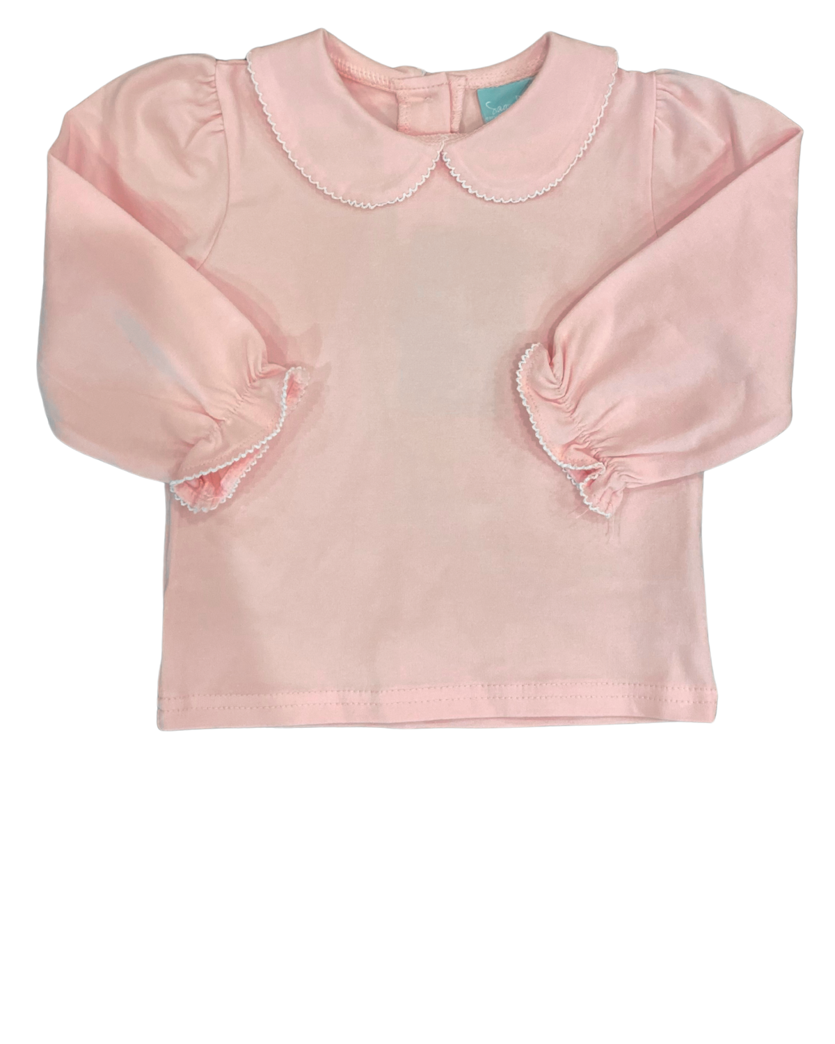 Girls Peter Pan Top- Pink