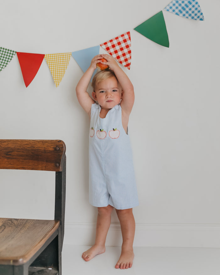 School Days Applique Shortall