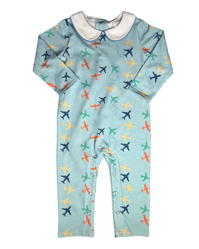 Boys Airplane Long Bubble