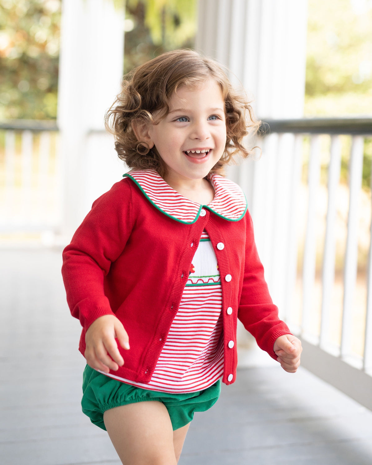 Red Button Up Cardigan (Unisex)