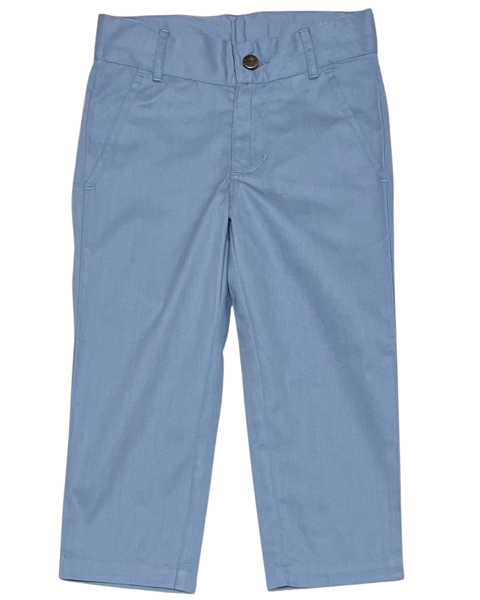 Dusty Blue Point Clear Pants