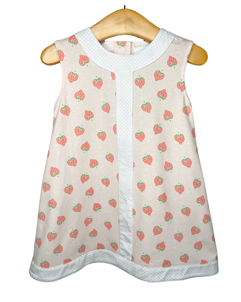 Girls Strawberry Aline Dress