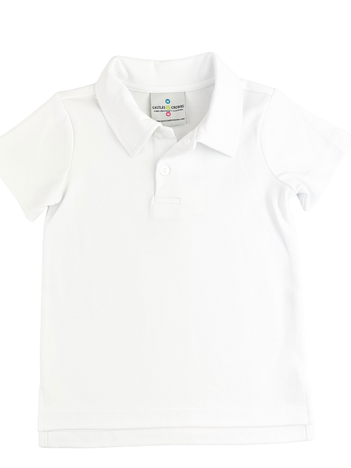 Classic White Uniform Polo