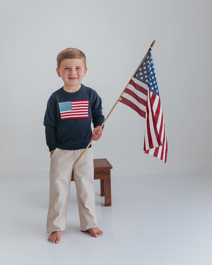 Boys Star-Spangled Sweater