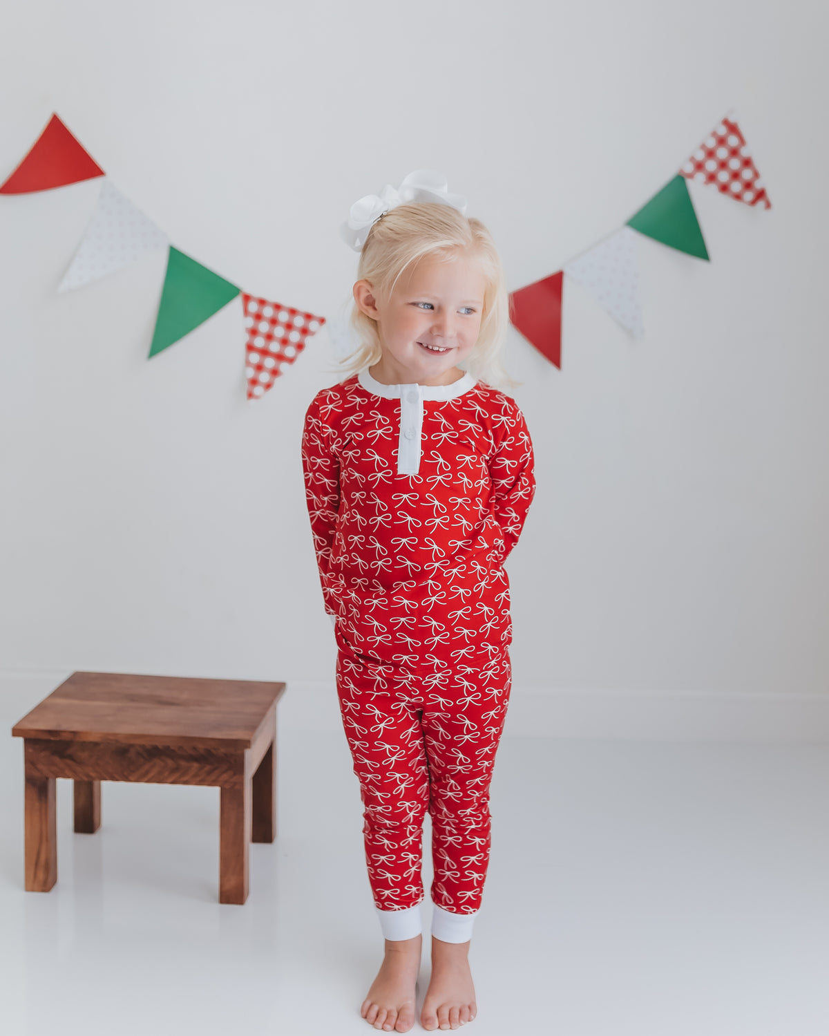 Girls Molly Bow Morning Set