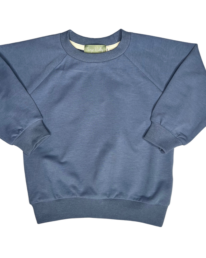 Girls Sky Blue Sweatshirt