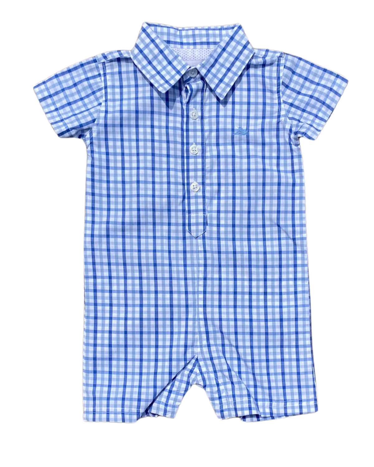 North Shore Dress Shirt Romper