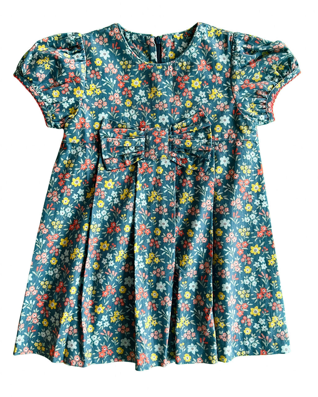 Betty Bow Cord Dress