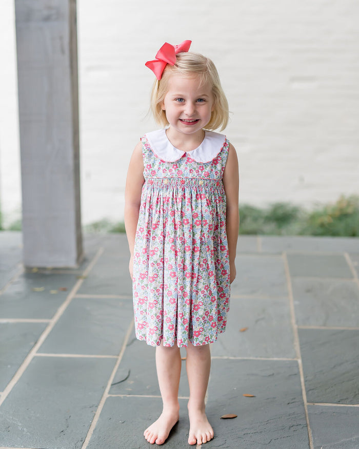 French Knot Flowers Dress