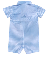 Destin Dress Shirt Romper