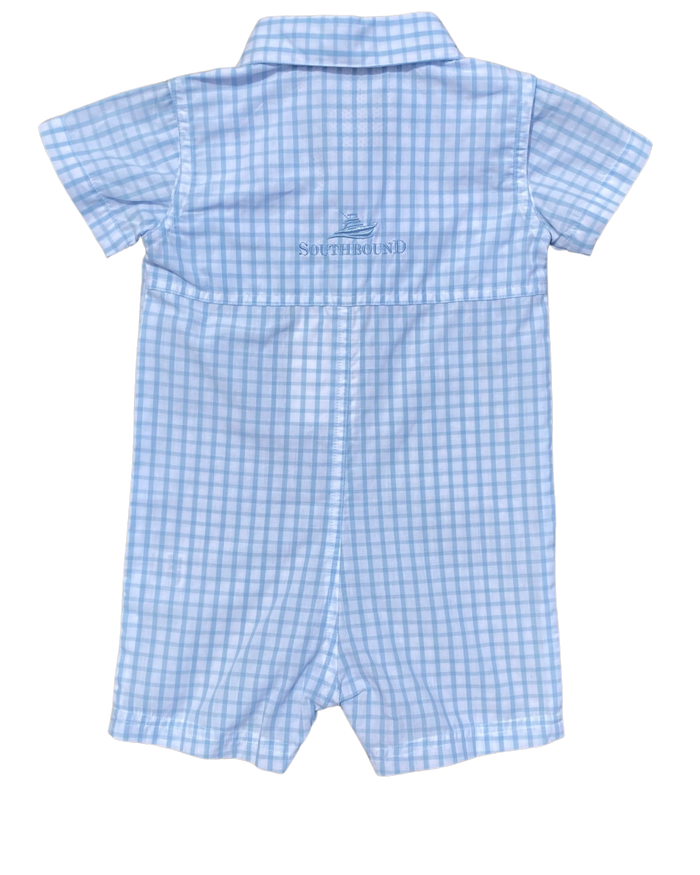 Destin Dress Shirt Romper
