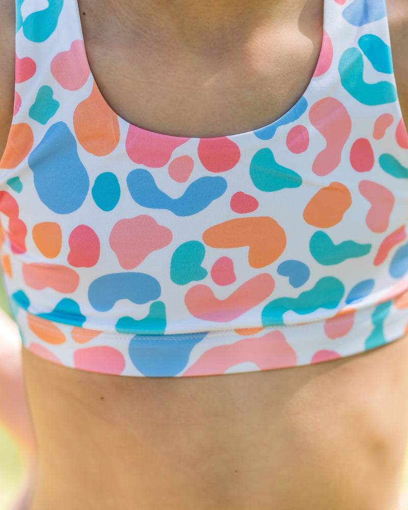 Multi Spots Sports Bra