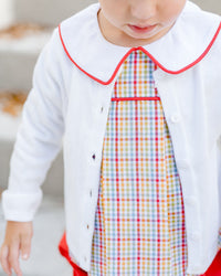 White Button Up Cardigan (Unisex)