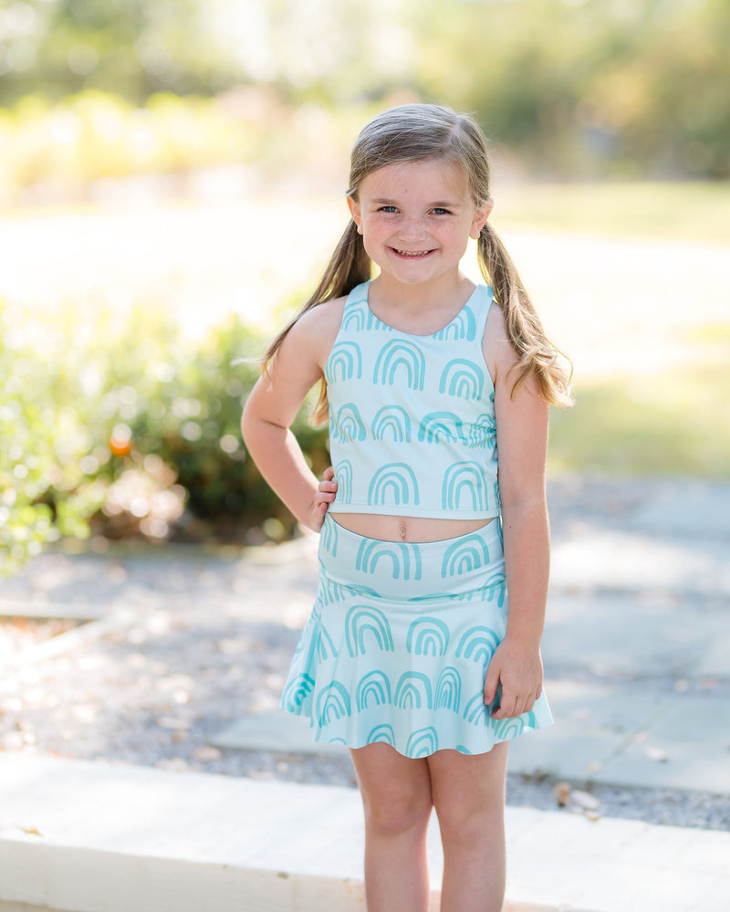 Aqua girls Rainbow Skirt

