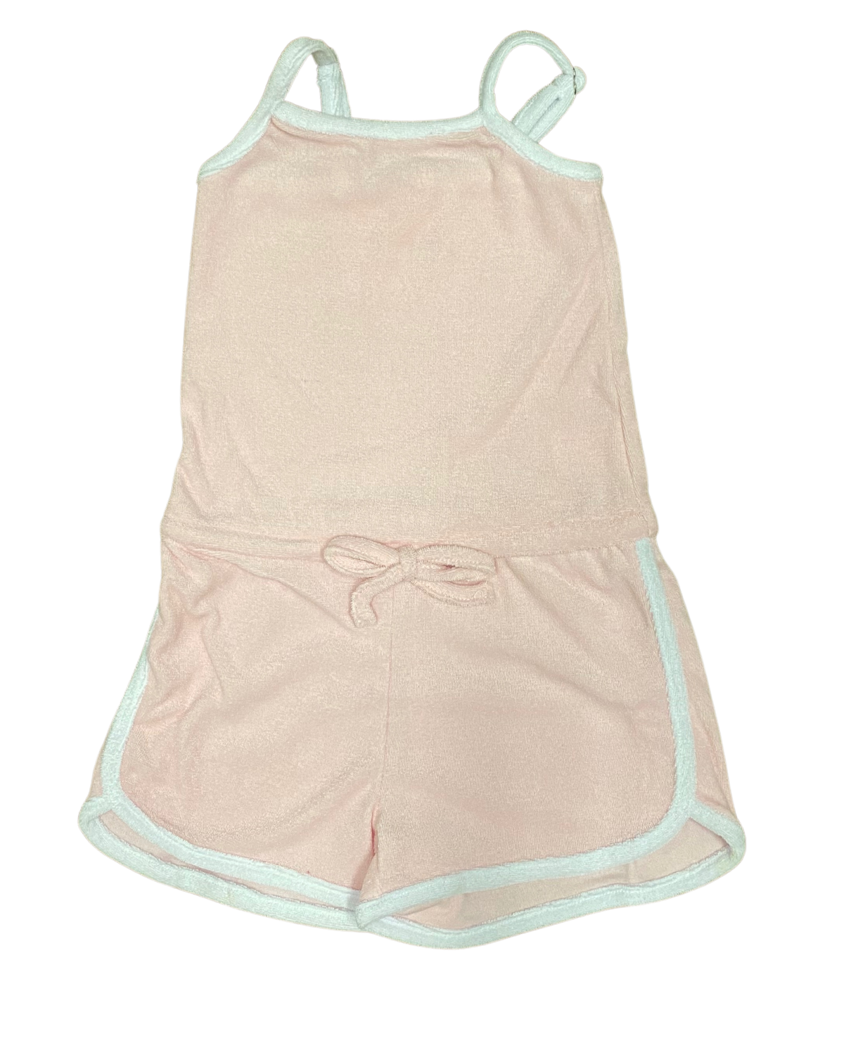 Pink Terry Romper