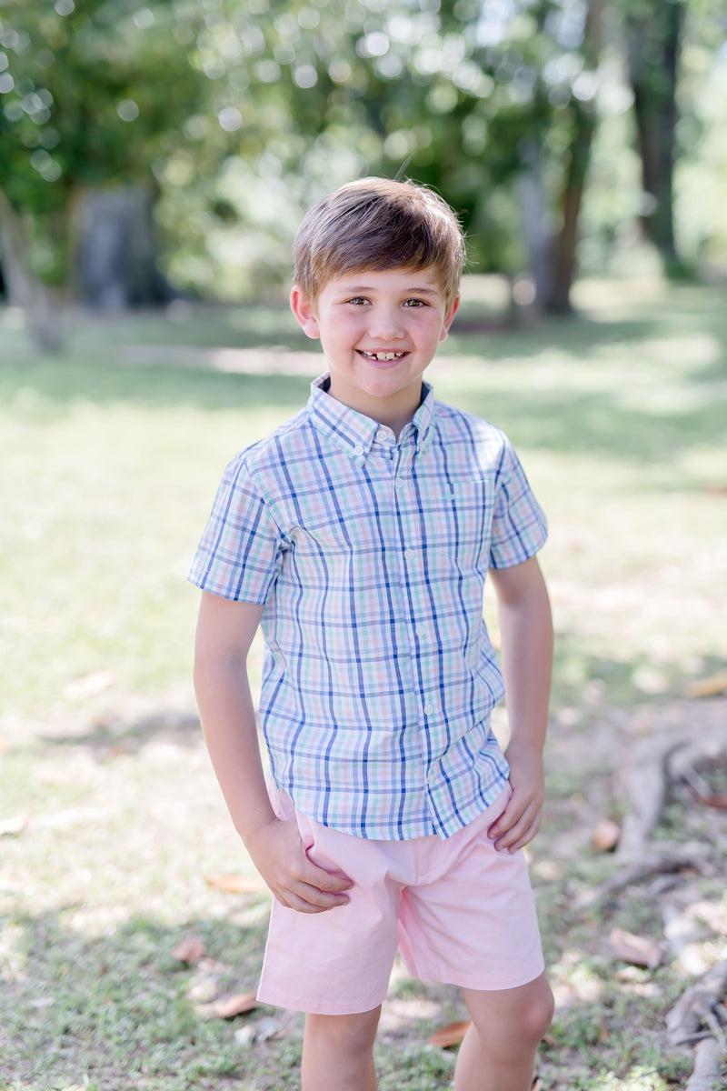 short sleeve dress shirts for boys French Toast Boy Light Blue Short Sleeve Dress Shirt