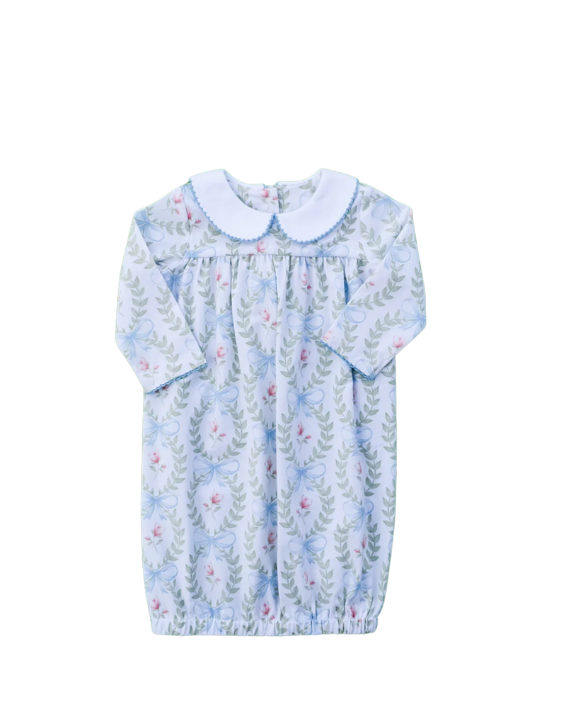 Baby Blue Bows Baby Dress
