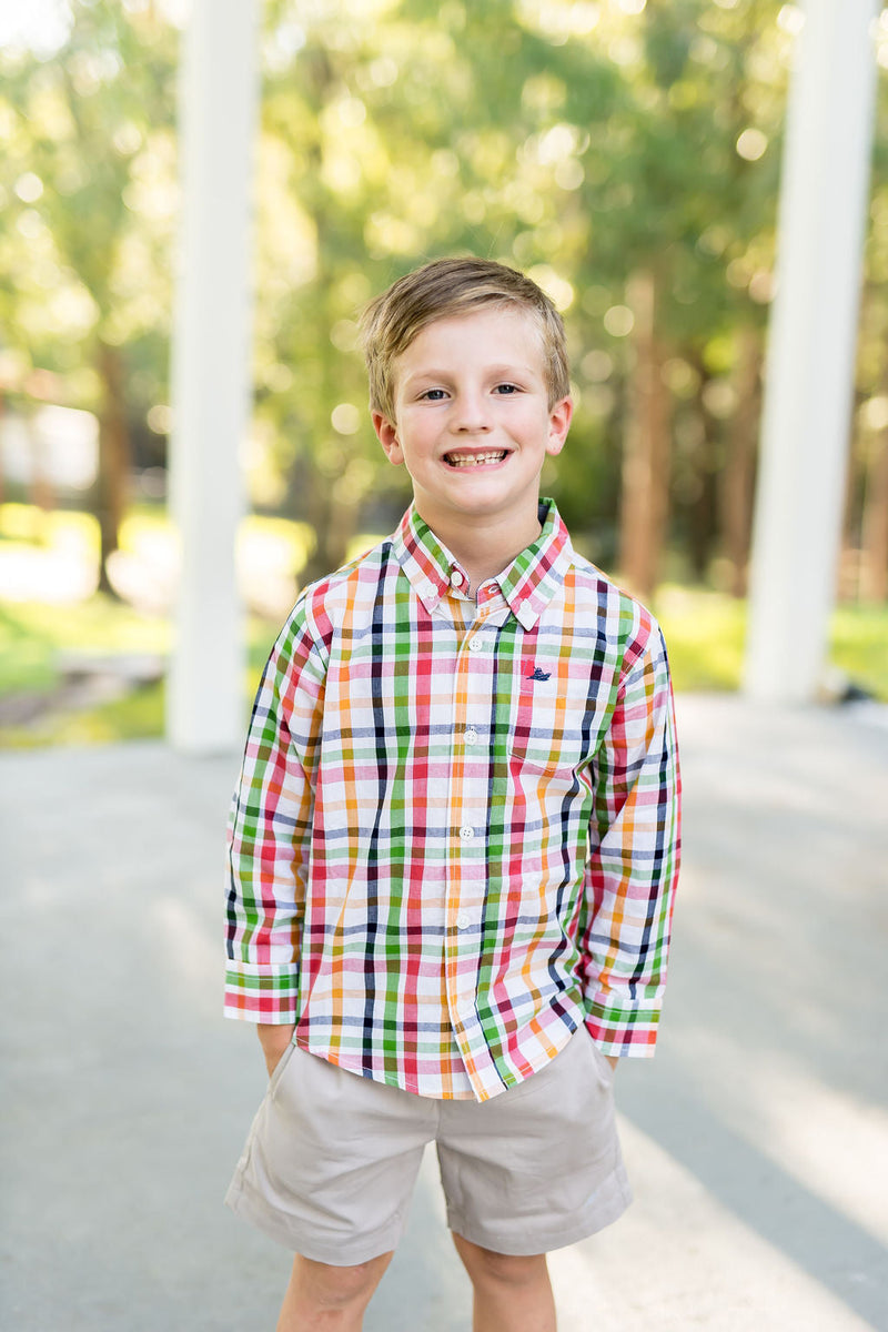 Fall Check Destin Dress Shirt