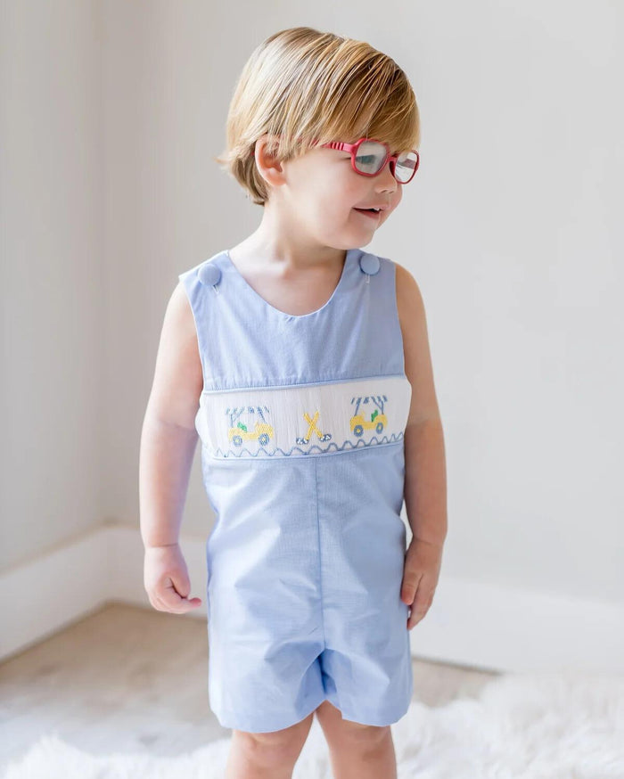 Hole in One Smocked Golf Shortall