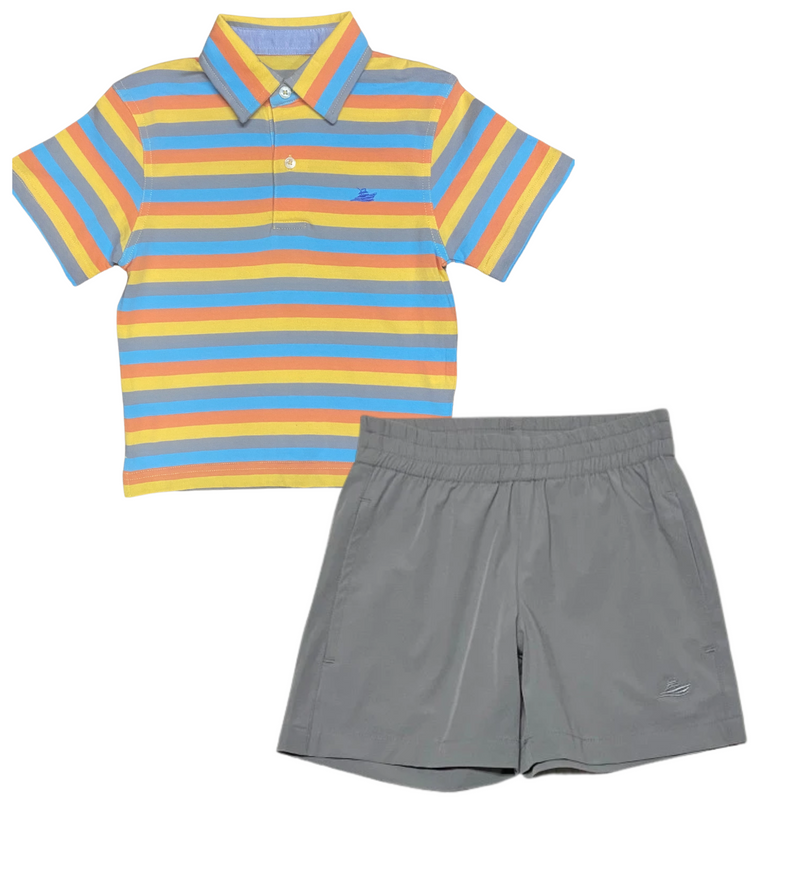 Fall Favorite Knit Short Sleeve Polo