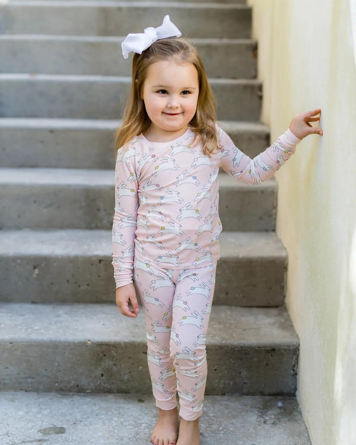 Bunny pajamas girl sale