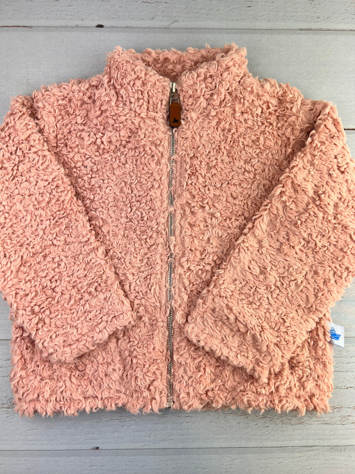 Finley Fleece Dusty Rose Full- Zip Pullover