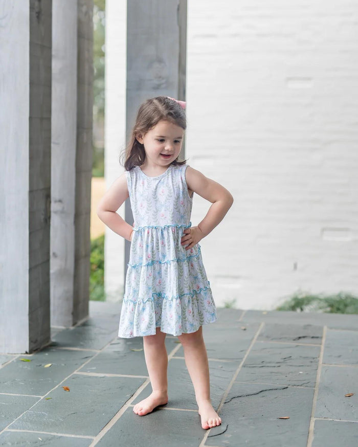 Baby Blue Bows Katie Dress