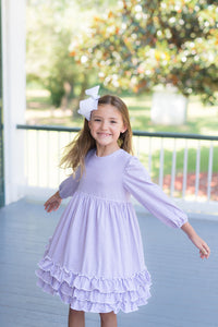 Lilly Lavender Twirl Dress