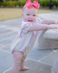 Sage Stripe Collar Bubble