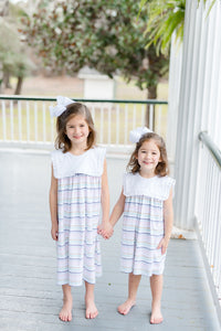 Summer Stripe Collar Dress