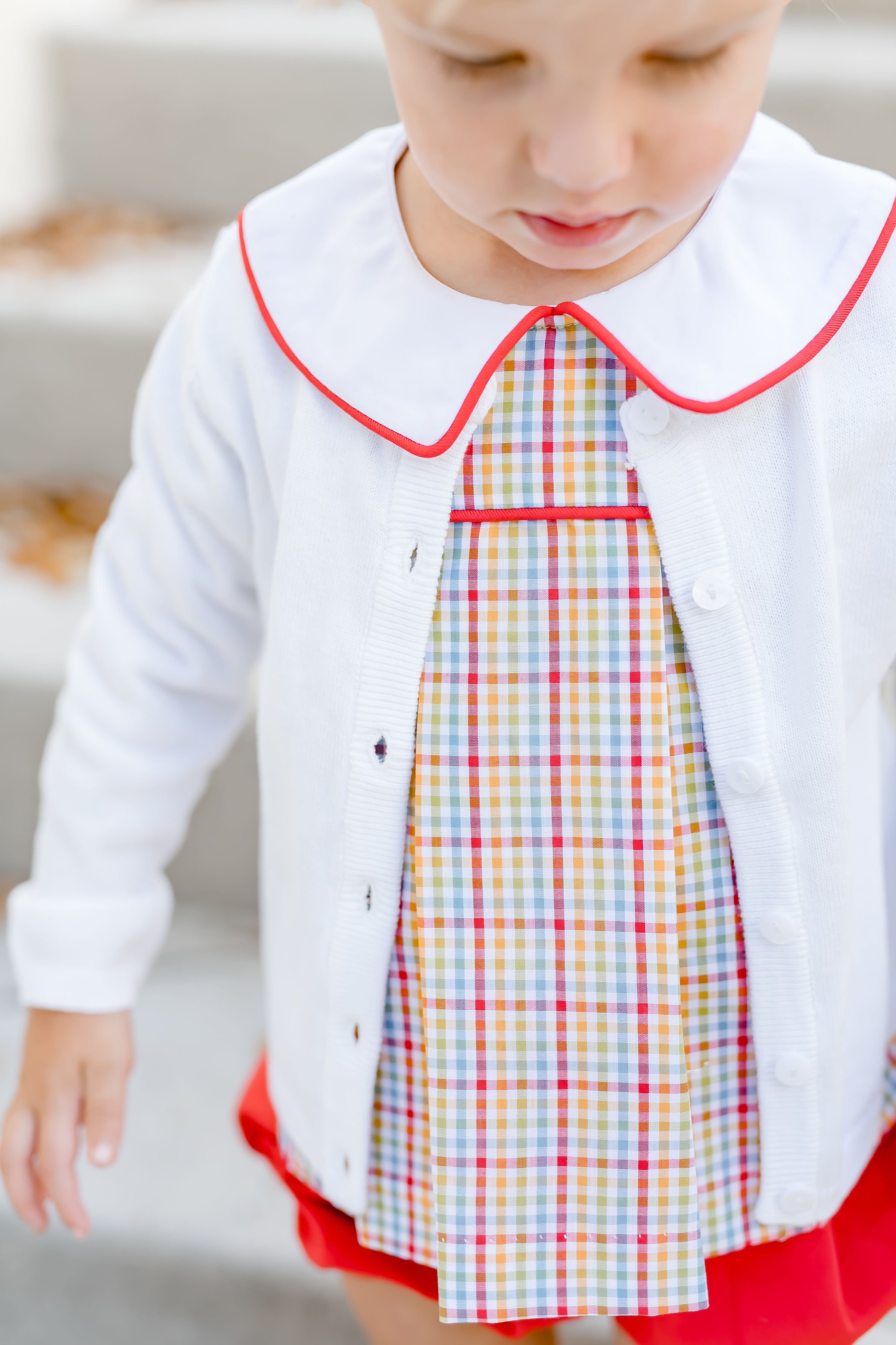 White Button Up Cardigan Unisex Castles Crowns Inc