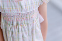 Poppy Pastel Plaid Dress